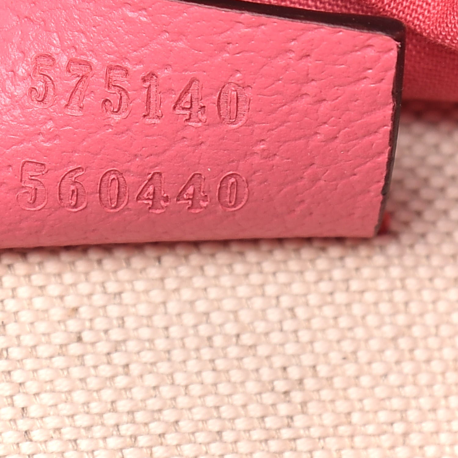 Gucci Patent Canvas Frame Logo Vertical Tote Glam Pink 7 of 10