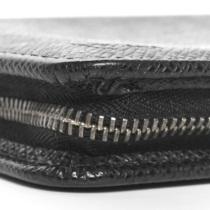 Louis Vuitton Taiga Zip Wallet Black 8 of 8