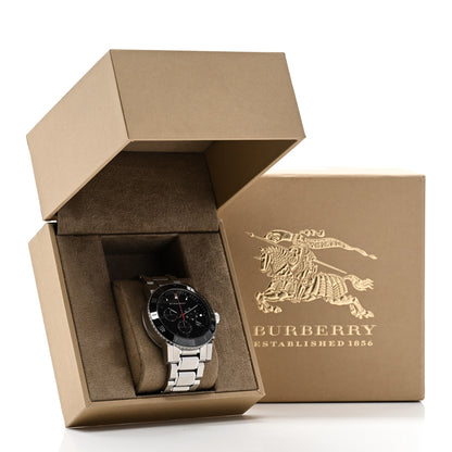 Burberry Stainless Steel 42mm Chronograph Quartz Watch Black BU9380 5 of 5