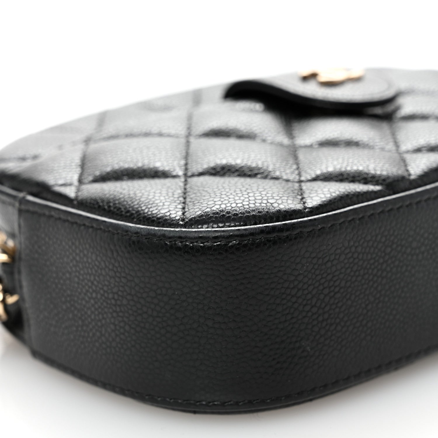 Chanel Caviar Quilted Chain Camera Bag Black 9 of 10