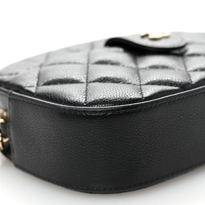 Chanel Caviar Quilted Chain Camera Bag Black 9 of 10