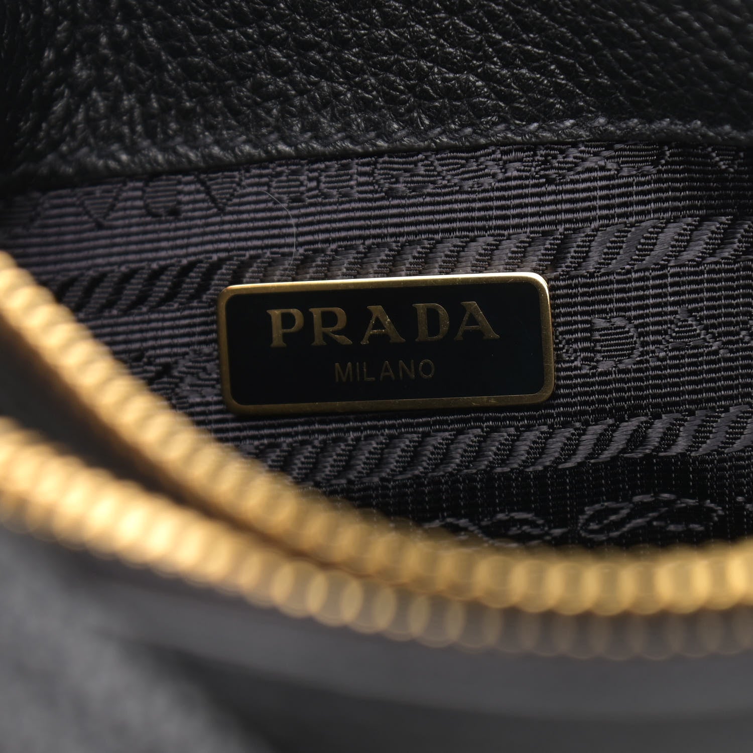 Prada Vitello Phenix Double Zip Crossbody Bag Black 9 of 11