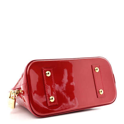 Louis Vuitton Vernis Alma BB Pomme D'Amour 4 of 9