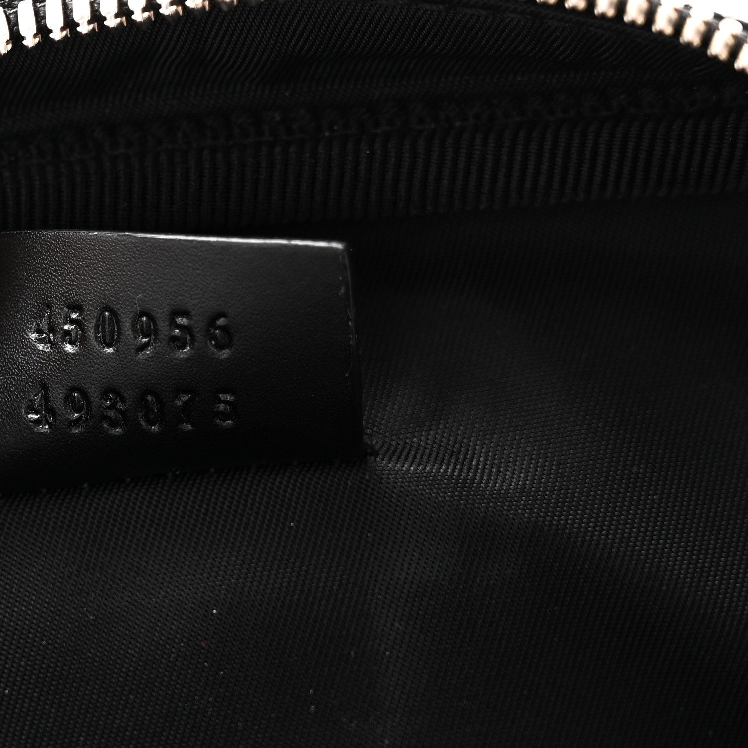 Gucci GG Supreme Monogram Web Belt Bag Black 7 of 13
