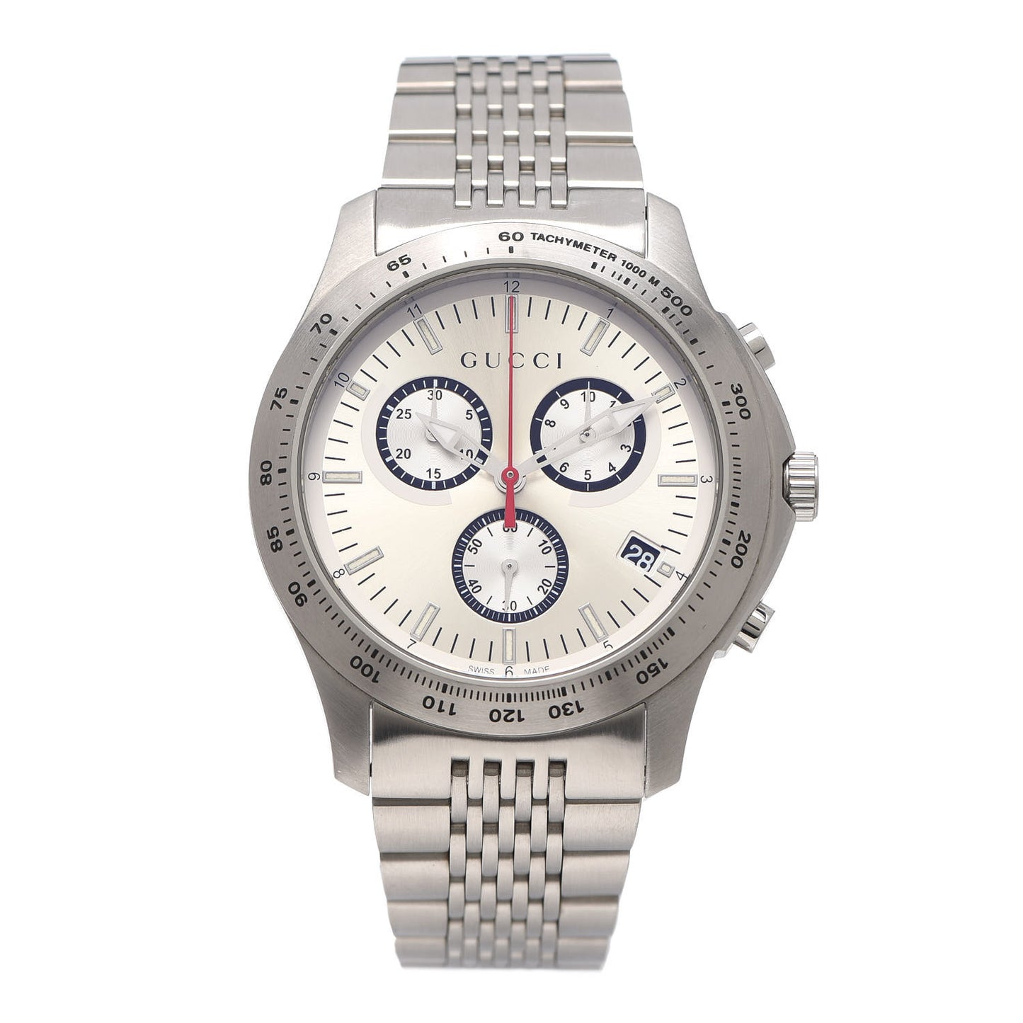 Stainless Steel 46mm G-Timeless Chronograph Quartz Watch