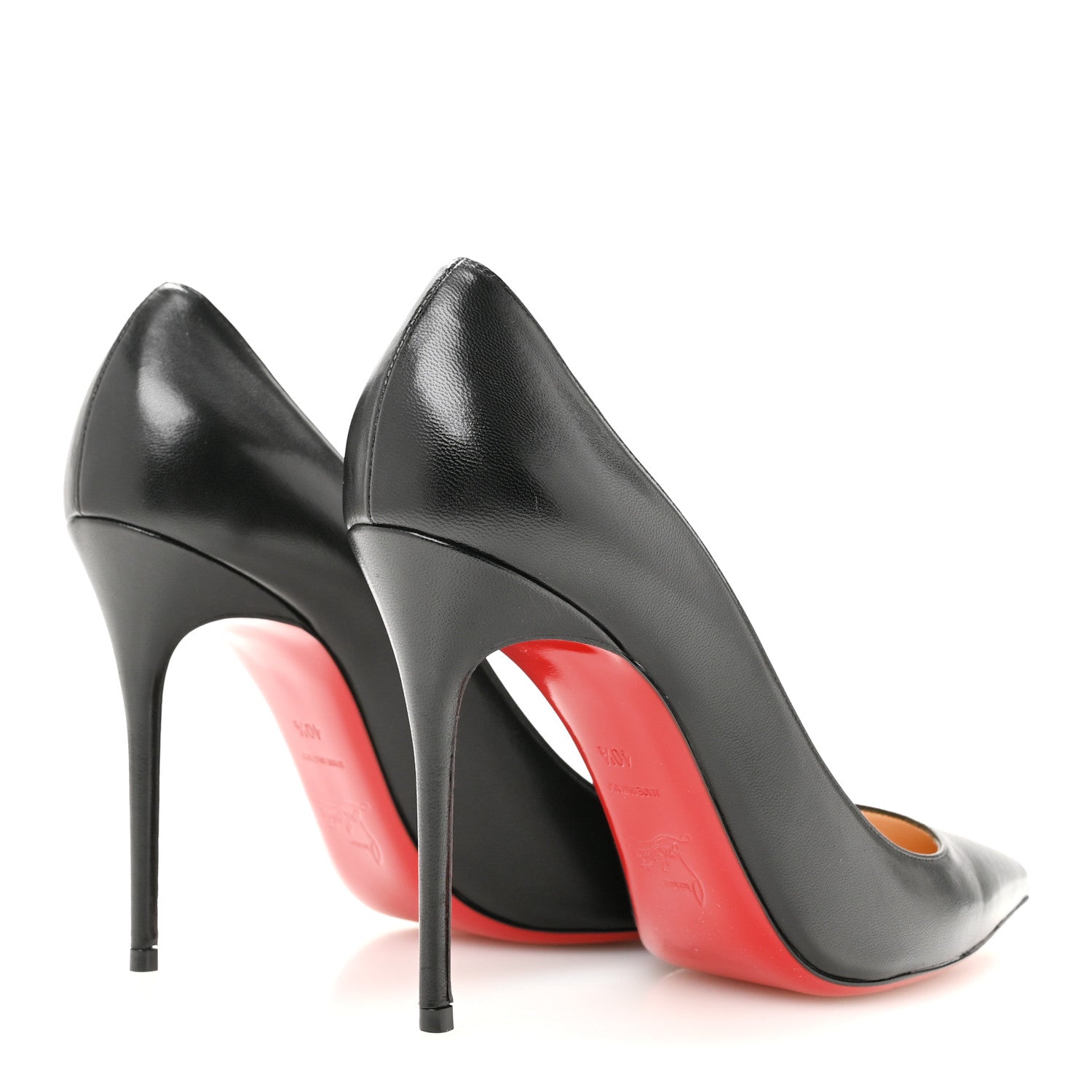 Christian Louboutin Shiny Nappa Decollete 554 100 Pumps 40.5 Black 5 of 9