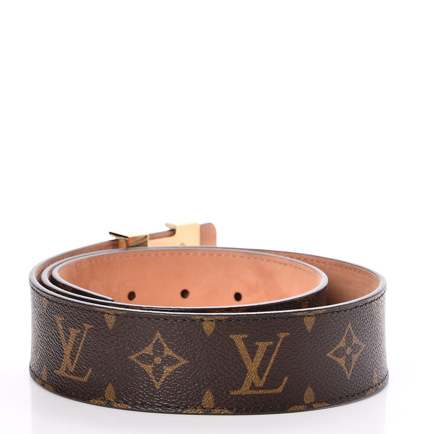 Louis Vuitton Monogram LV Initiales Belt 85 34 3 of 7