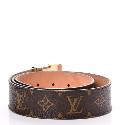 Louis Vuitton Monogram LV Initiales Belt 85 34 3 of 7