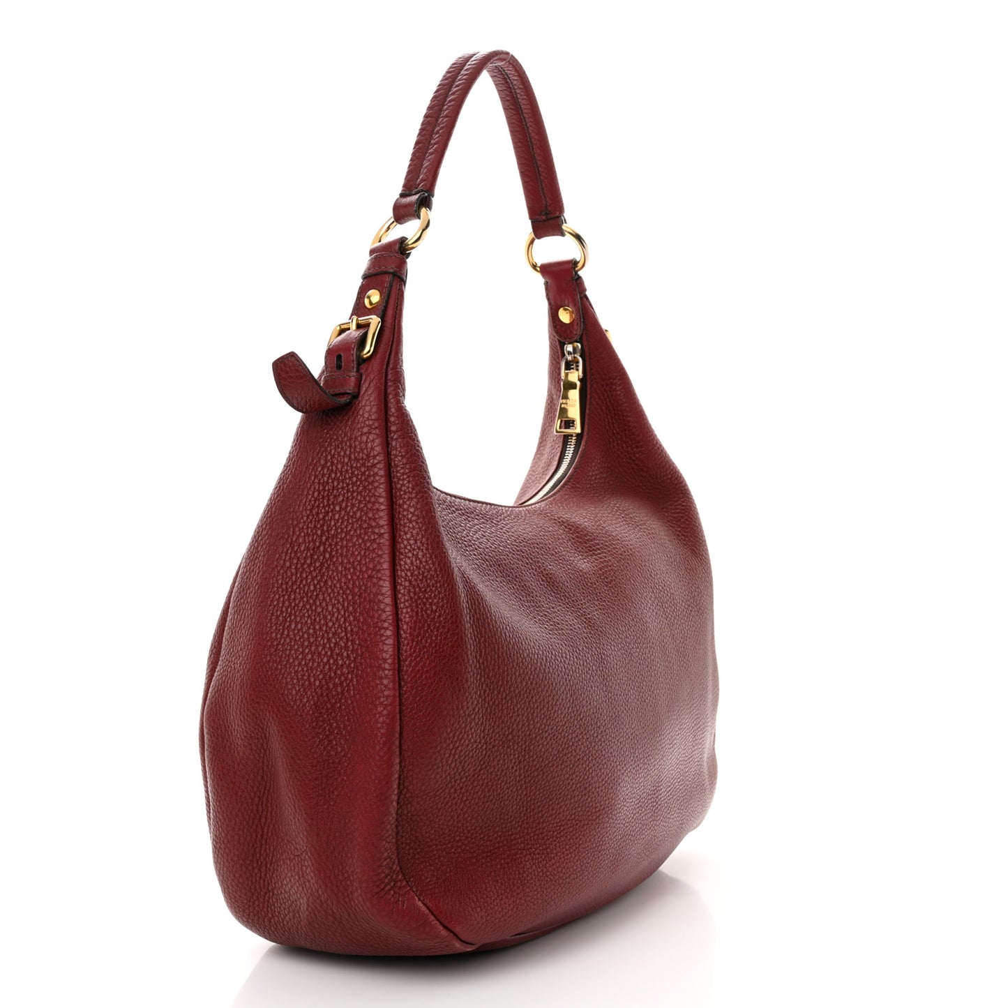 Vitello Daino Hobo Amaranto