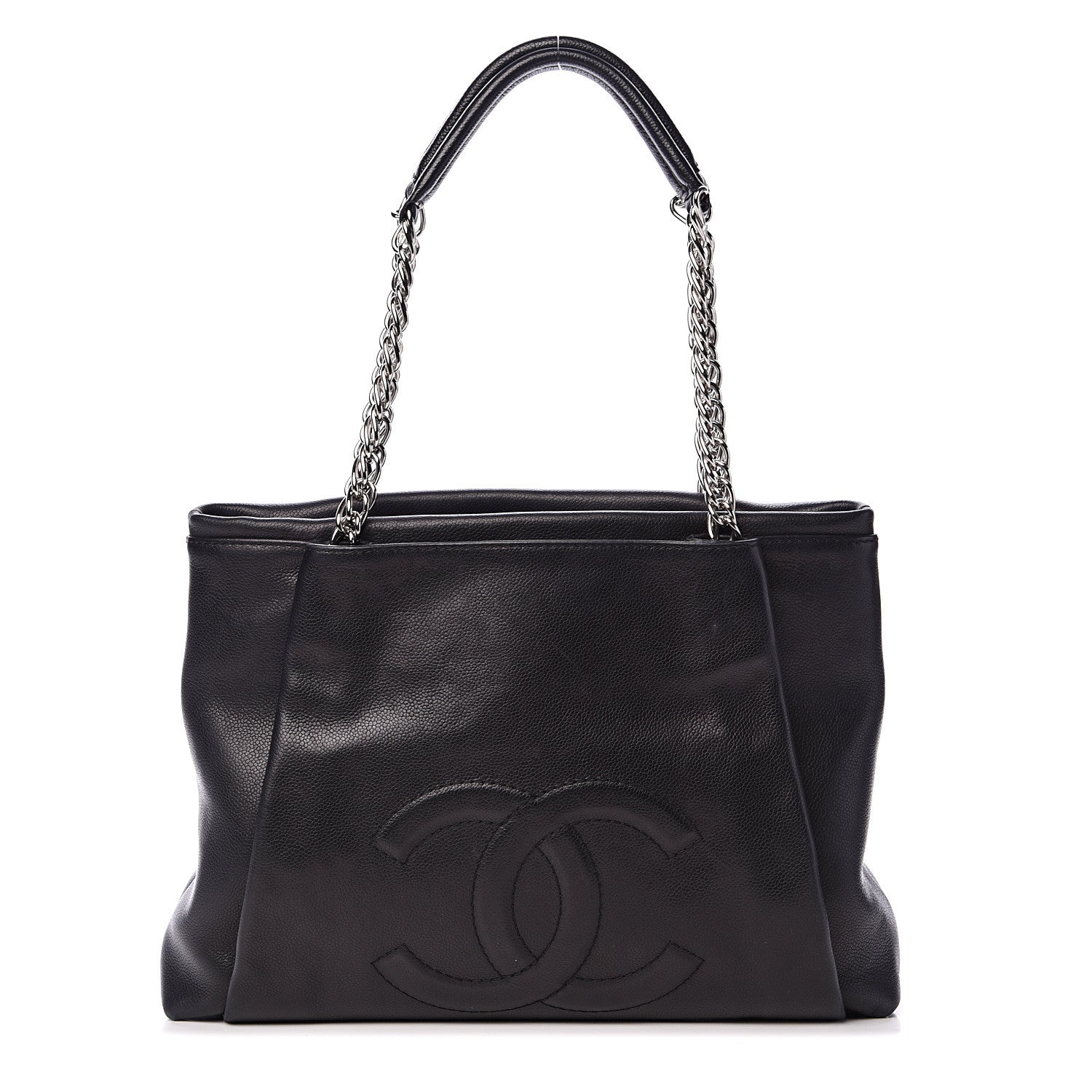 Chanel CC Shopping Tote Black 1 of 14
