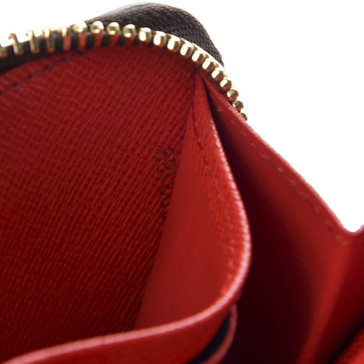 Monogram Zippy Wallet Coquelicot