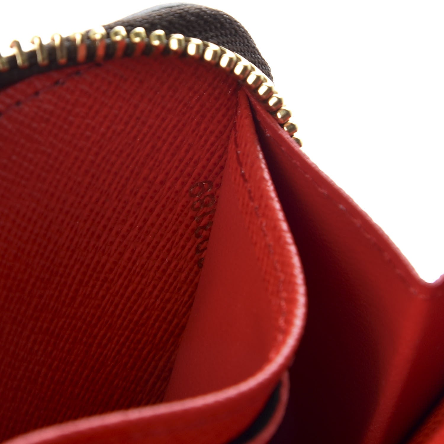 Louis Vuitton Monogram Zippy Wallet Coquelicot 7 of 8