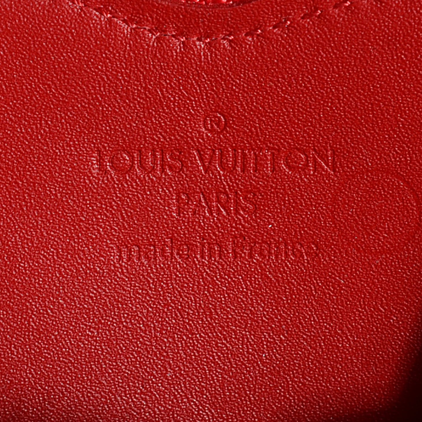 Vernis Sweet Monogram Coeur Heart Coin Purse Pomme D'Amour
