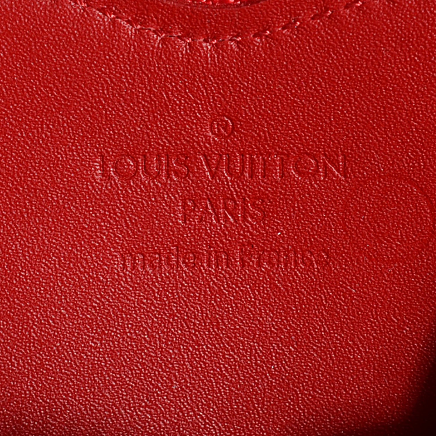 Louis Vuitton Vernis Sweet Monogram Coeur Heart Coin Purse Pomme D'Amour 6 of 7