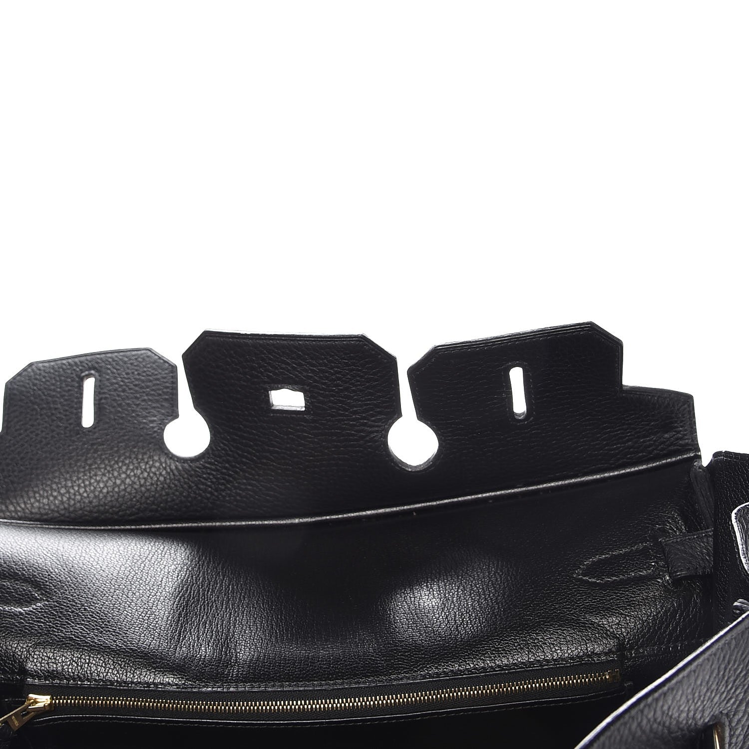 Hermes Taurillon Clemence Birkin 35 Black 9 of 33