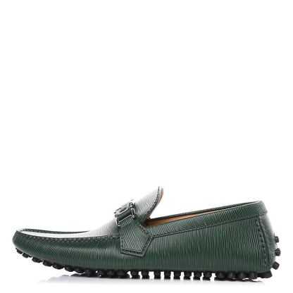 Louis Vuitton Epi Mens Hockenheim Moccasin Loafers 6.5 Borneo 1 of 9