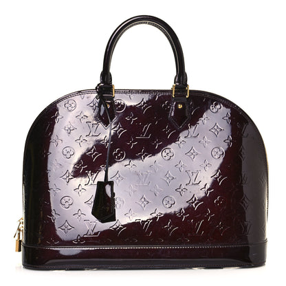 Louis Vuitton Vernis Alma GM Amarante 1 of 21