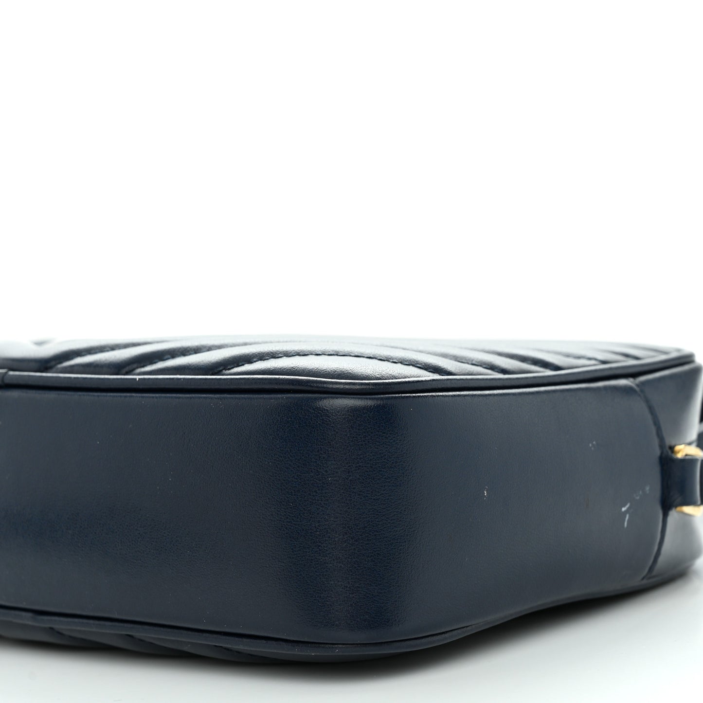 Calfskin Matelasse Monogram Lou Camera Bag Navy