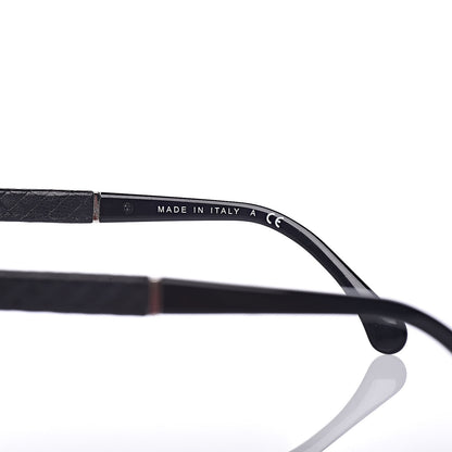Chanel Lambskin Quilted CC Aviator Sunglasses 4195-Q Black 6 of 7