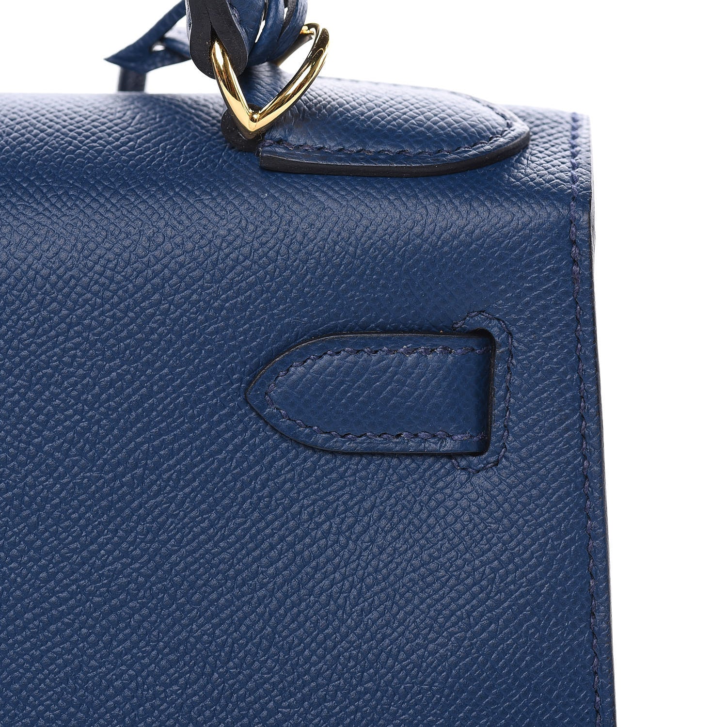 Hermes Epsom Kelly Sellier 28 Bleu De Malte 24 of 36