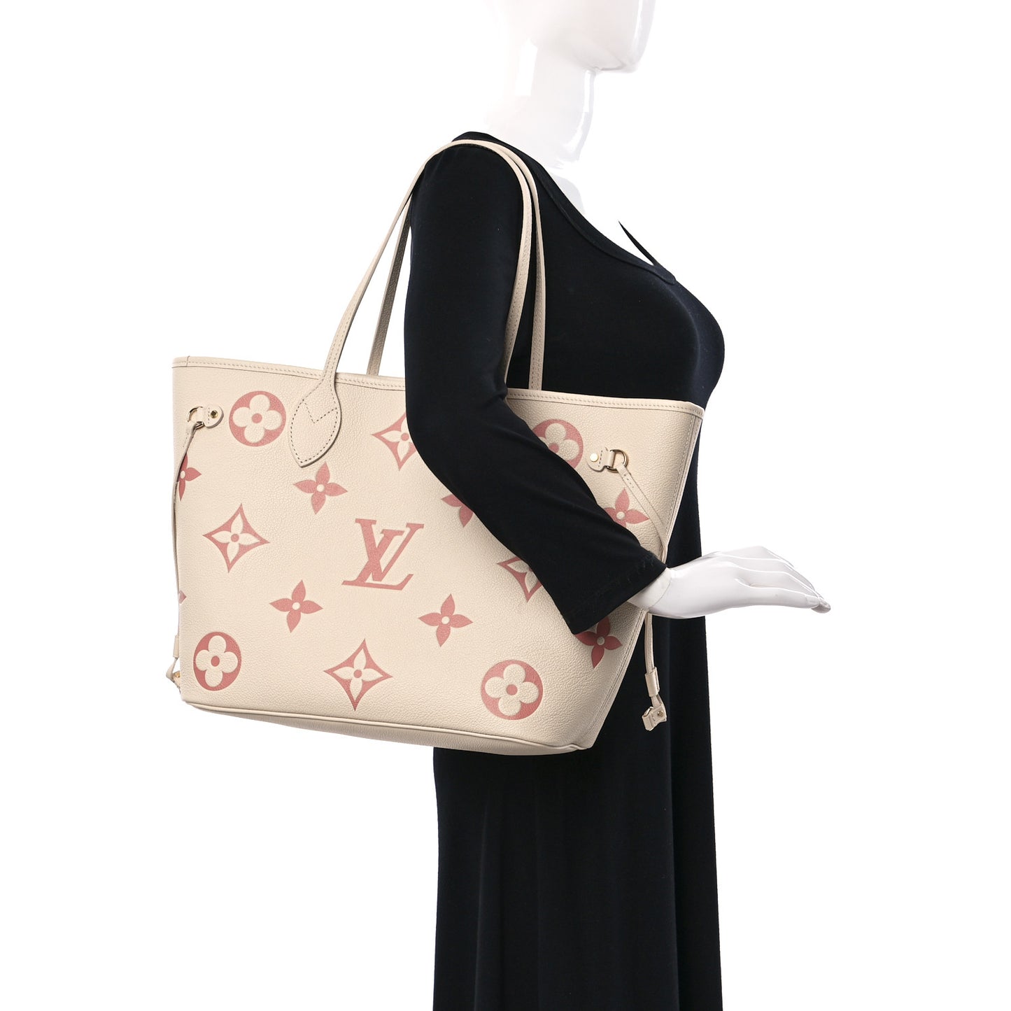 Empreinte Monogram Giant Neverfull MM Creme Rose Trianon