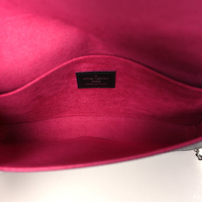 Louis Vuitton Epi Pochette Felicie Black Hot Pink 6 of 10