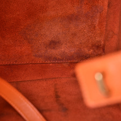 Celine Smooth Calfskin Medium Phantom Luggage Orange 9 of 13