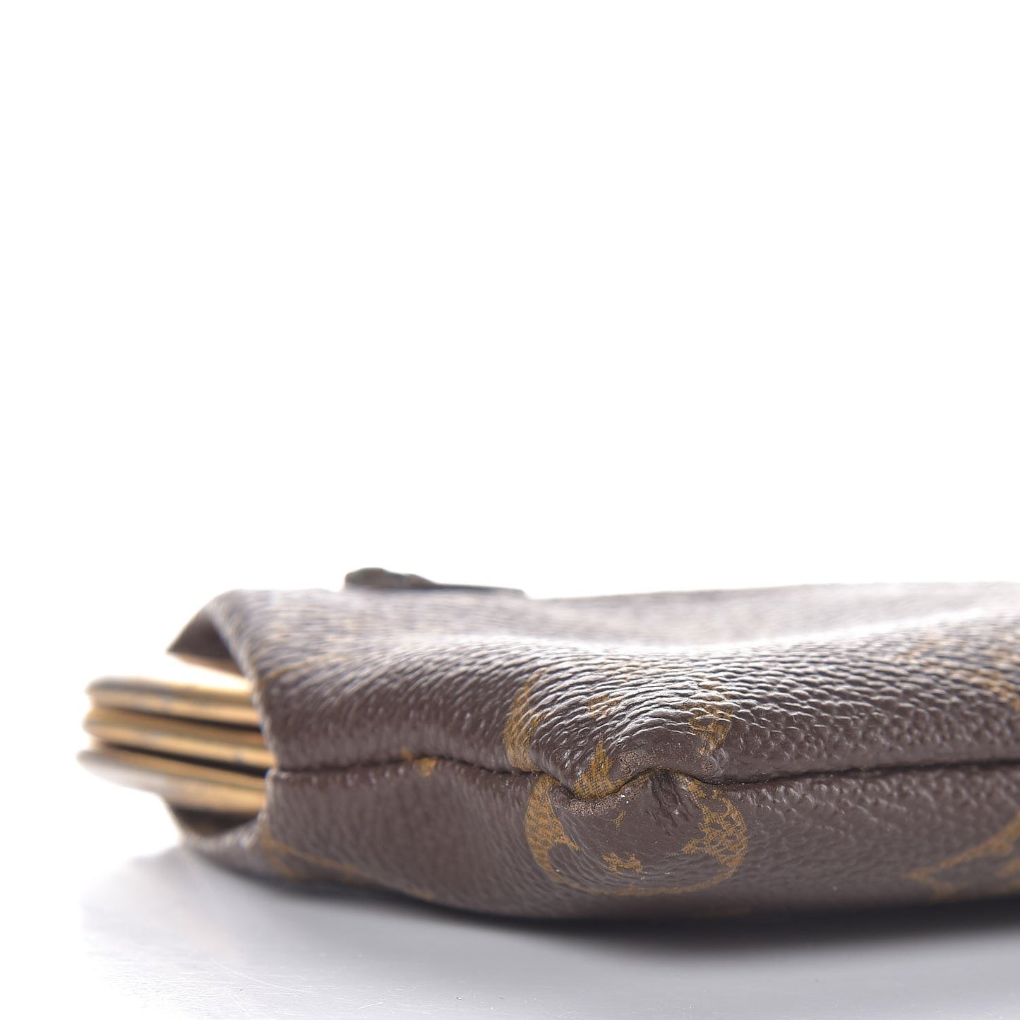 Monogram Kisslock Coin Purse