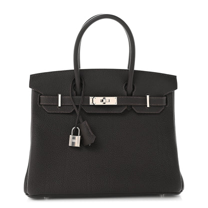 Hermes Togo Birkin 30 Bai Brun 1 of 10