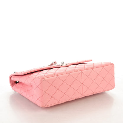 Chanel Caviar Jumbo Single Flap Pink 4 of 7