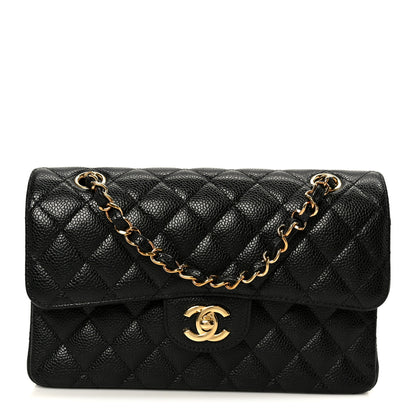 Chanel Caviar Quilted Small Double Flap Black 1 of 11