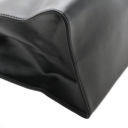 Telfar Vegan Leather Large Shopping Bag Black 9 of 10