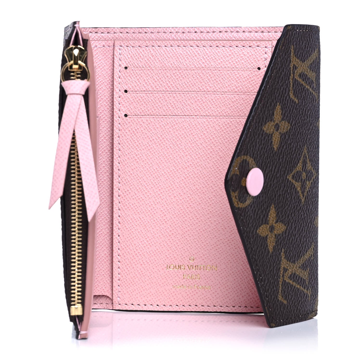 Louis Vuitton Monogram Victorine Wallet Rose Ballerine 6 of 10