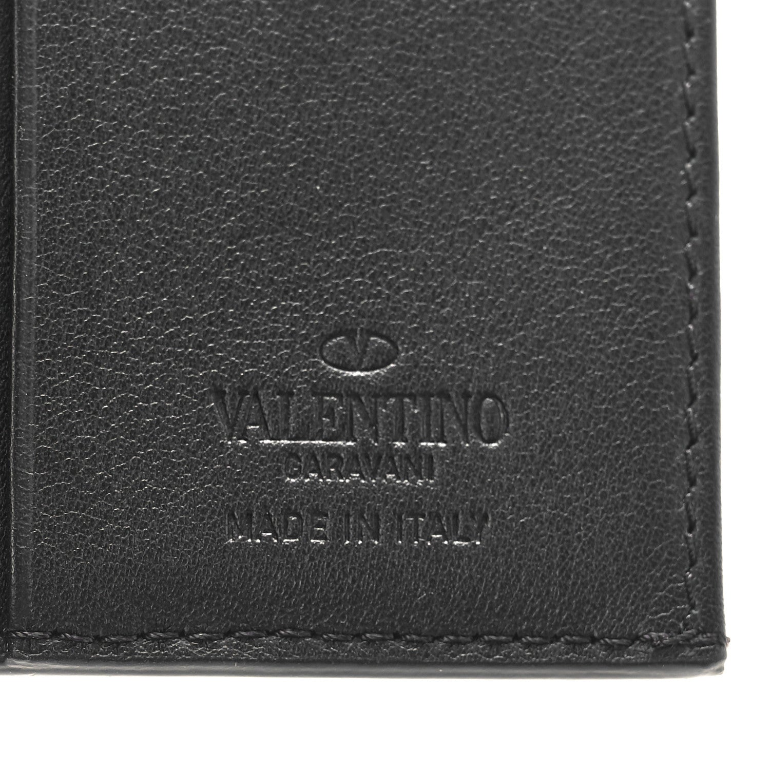 Valentino Garavani Grainy Calfskin Compact Vlogo Wallet Pink 6 of 7