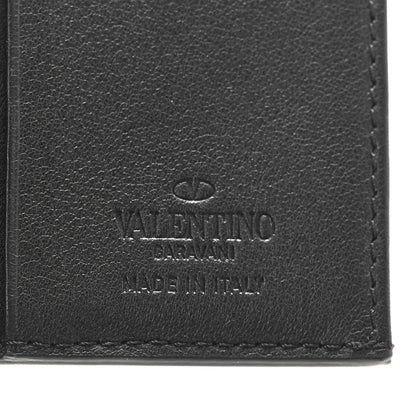 Valentino Garavani Grainy Calfskin Compact Vlogo Wallet Pink 6 of 7