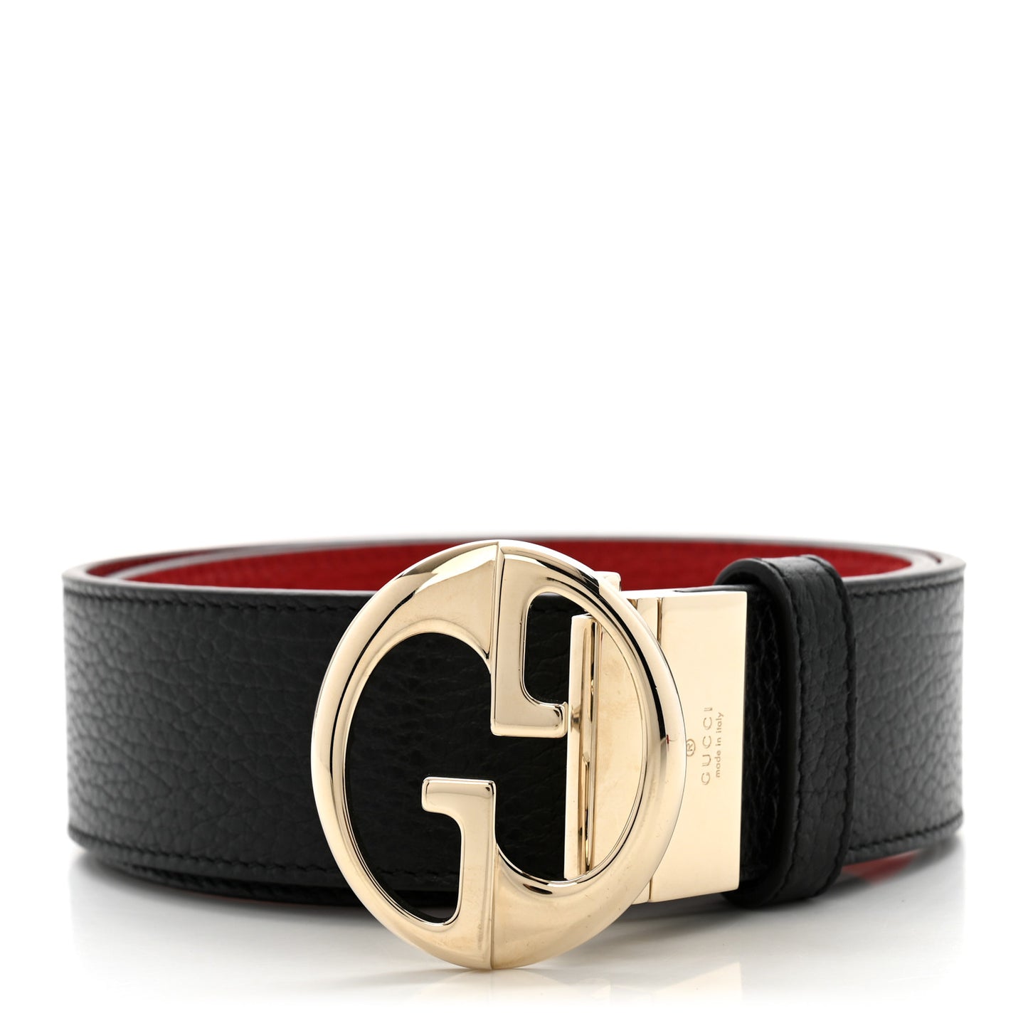 Calfskin 1973 Reversible Belt 75 30 Black Red