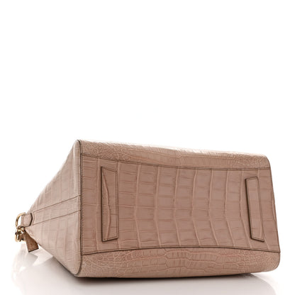 Givenchy Crocodile Medium Antigona Nude Pink 4 of 10