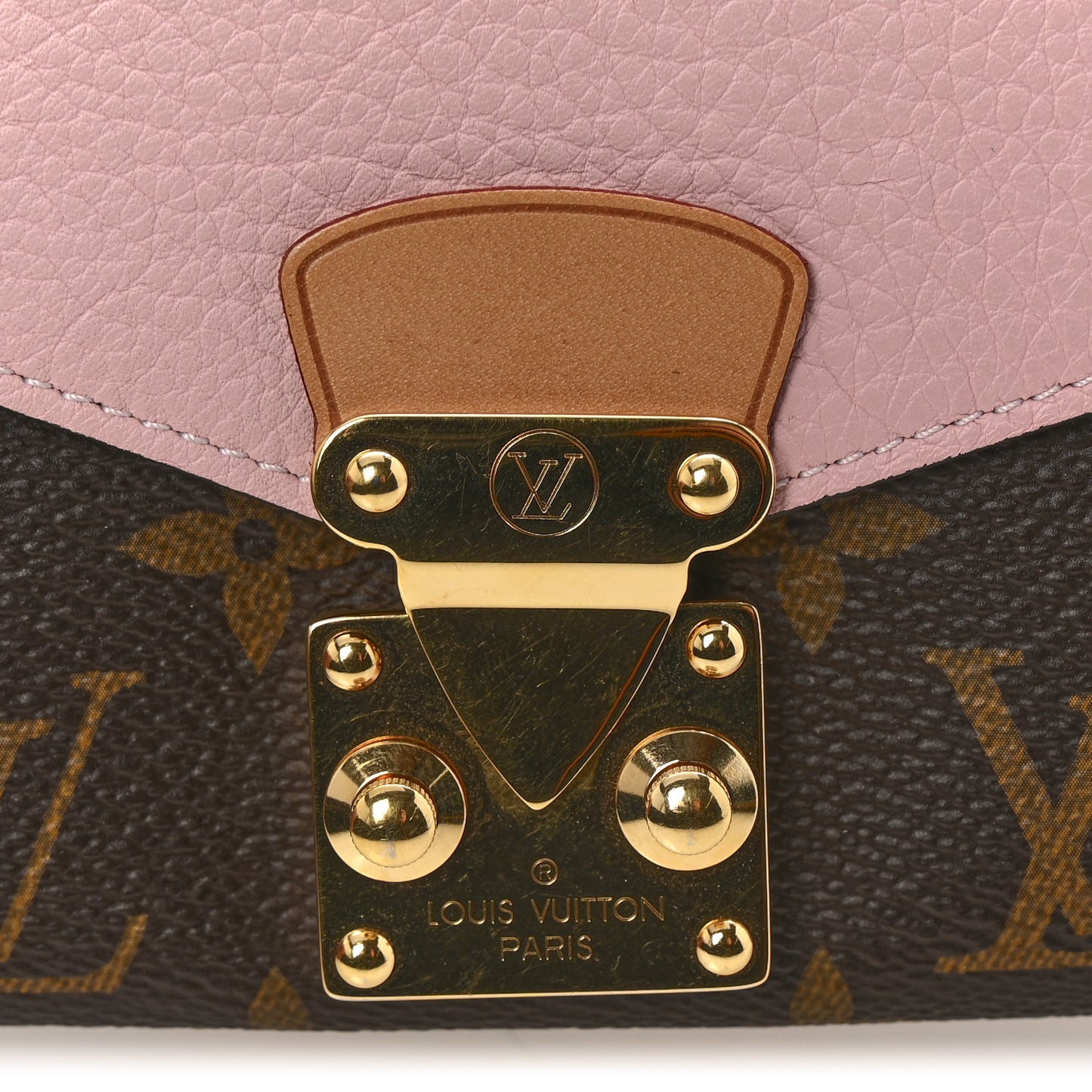 Monogram Pallas Wallet Rose Ballerine