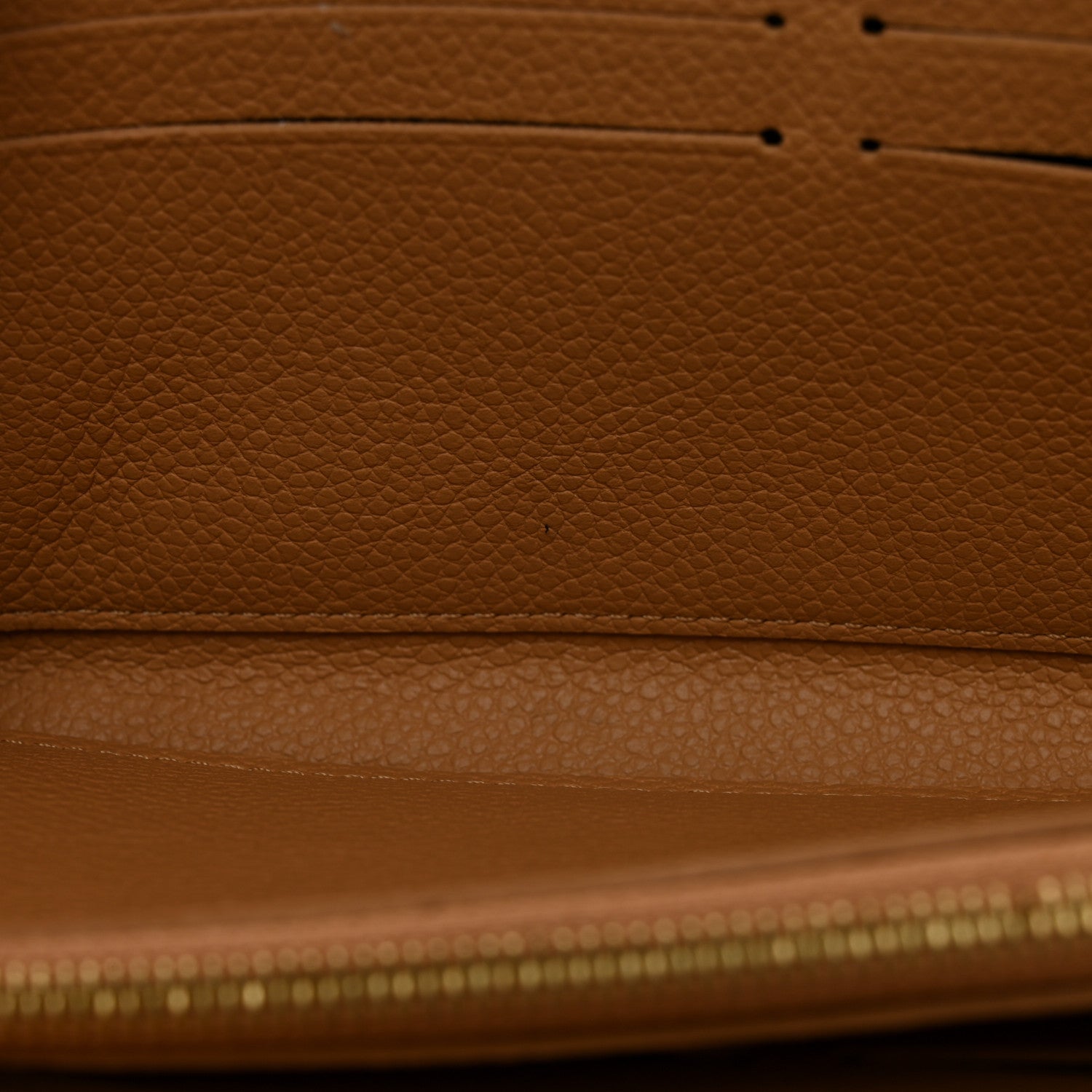 Louis Vuitton Empreinte Monogram Giant Clemence Wallet Arizona Creme 8 of 10