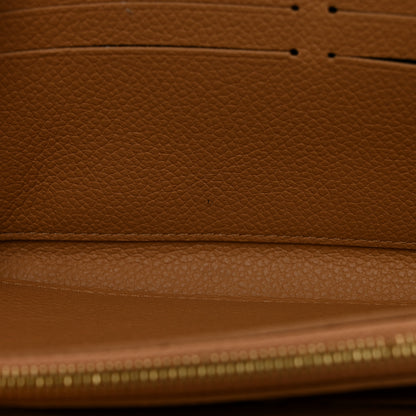 Louis Vuitton Empreinte Monogram Giant Clemence Wallet Arizona Creme 8 of 10