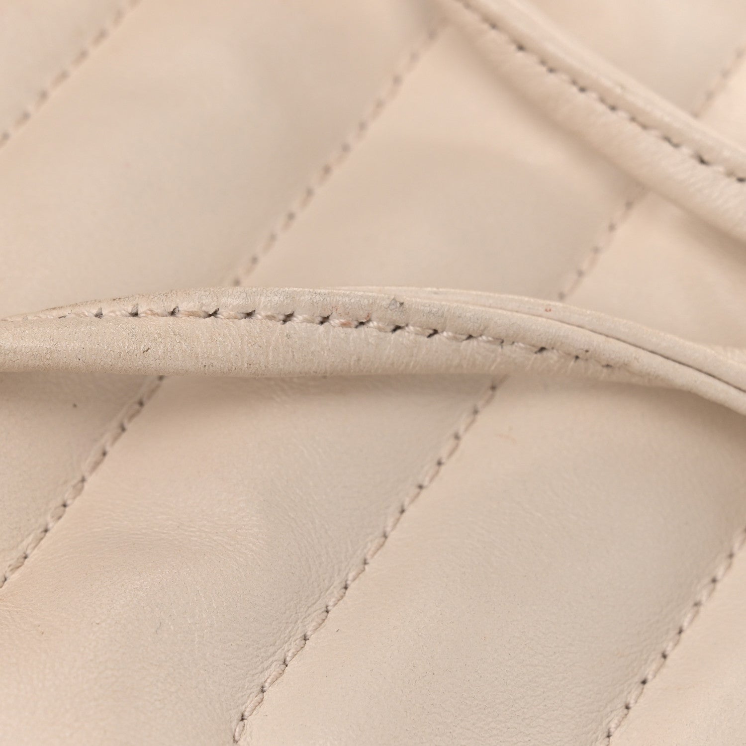 Saint Laurent Calfskin Y Quilted Monogram Small Loulou Backpack Cream Souffle 14 of 16