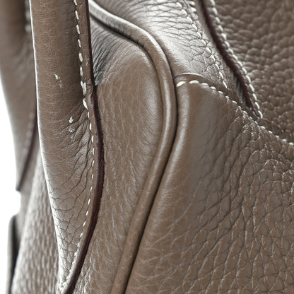 Hermes Taurillon Clemence Lindy 34 Etoupe 13 of 13