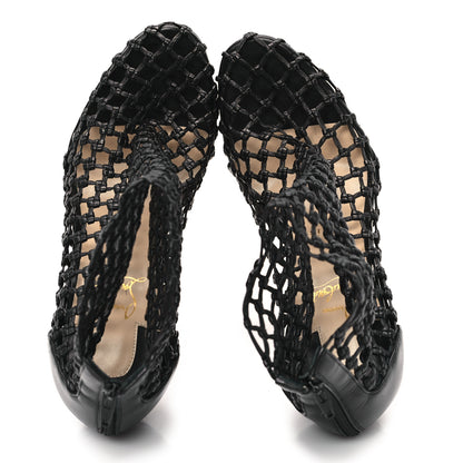 Christian Louboutin Nappa Porligot 120 Pumps 38 Black 2 of 9