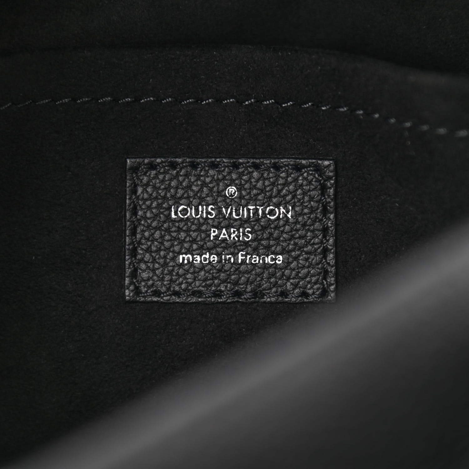 Louis Vuitton Soft Calfskin Mylockme Chain Bag BB Black 6 of 10