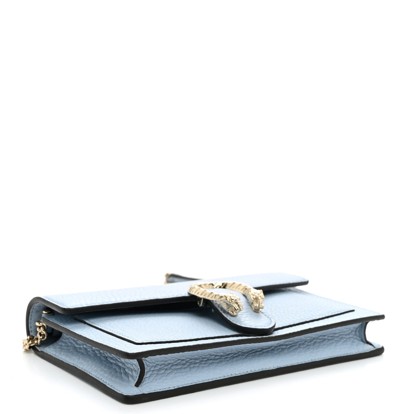 Calfskin Dionysus NM Chain Wallet Porcelain Light Blue