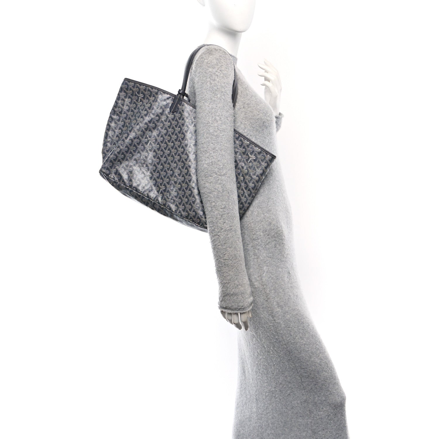Goyard Goyardine Saint Louis PM Grey 2 of 12