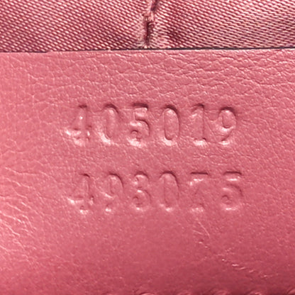 Gucci GG Supreme Monogram Blooms Medium Single Buckle Backpack Beige Multicolor Dry Rose 7 of 10