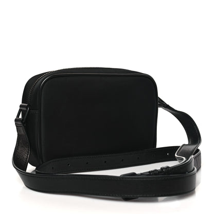Saint Laurent Lambskin Nylon Small Camp Camera Bag Black 3 of 9