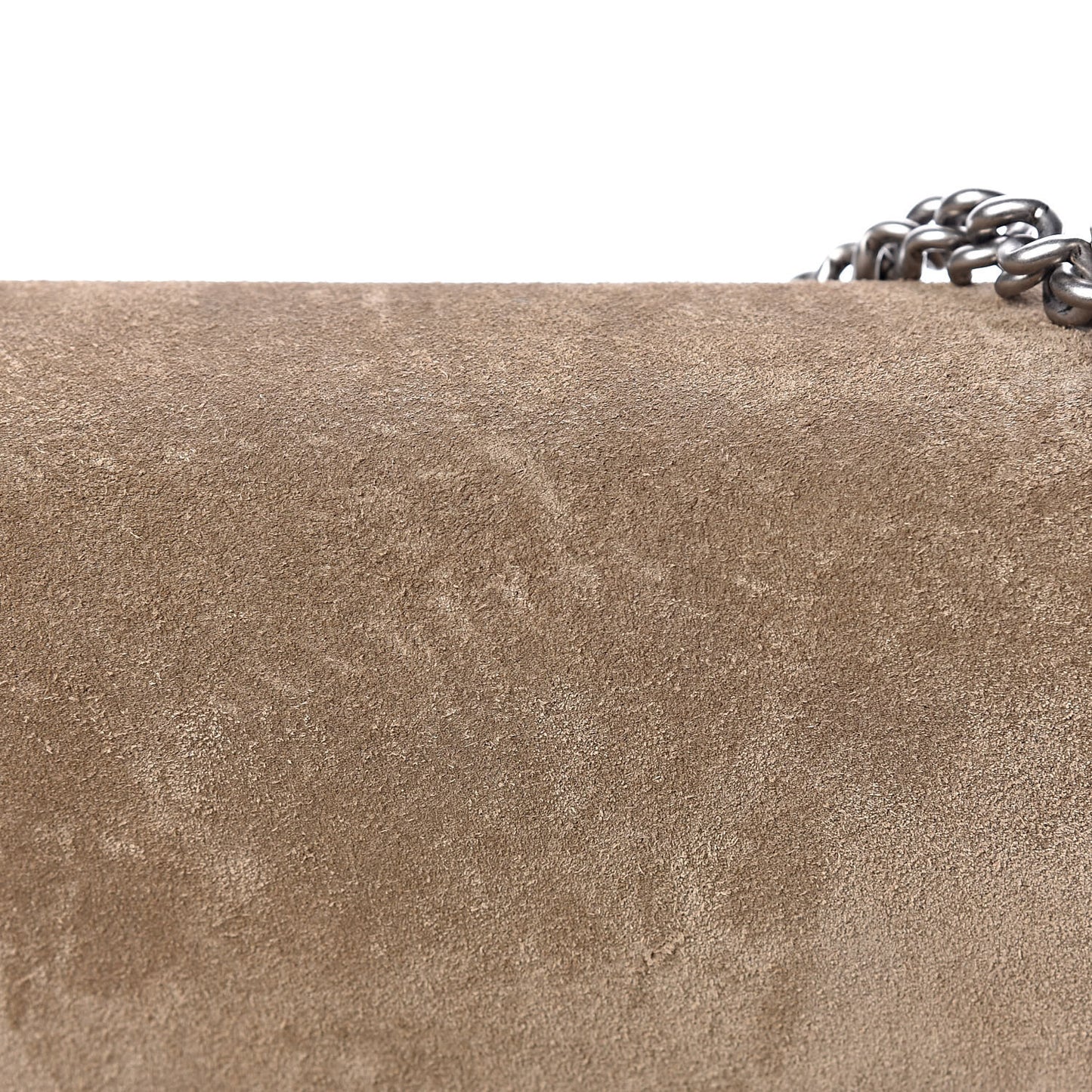 Suede Medium Dionysus Shoulder Bag Taupe