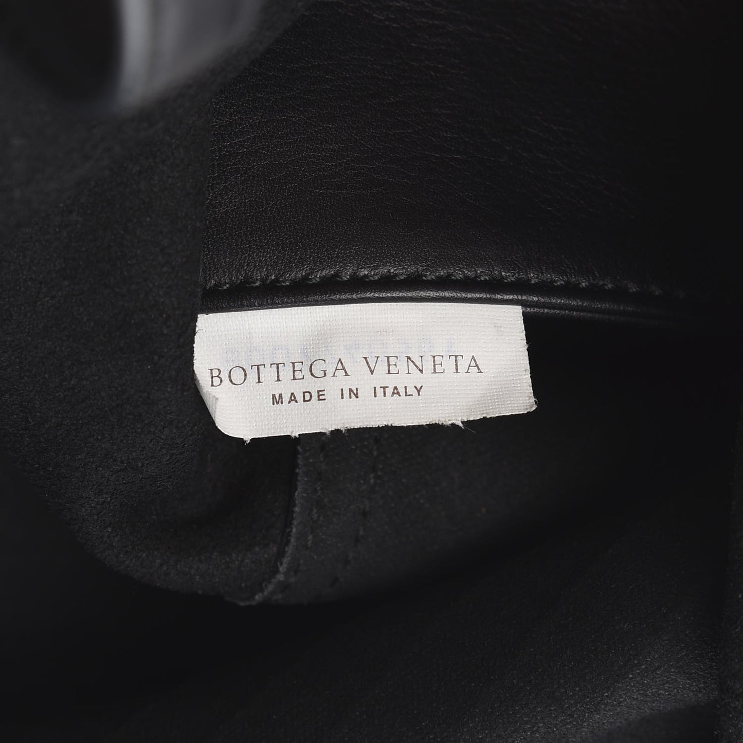 Calfskin Intrecciomirage Antique Tote Black